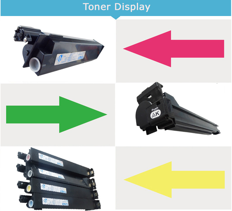 TN214 Black Original Copier Toner Cartridge Konica Minolta Toner For Bizhub C200