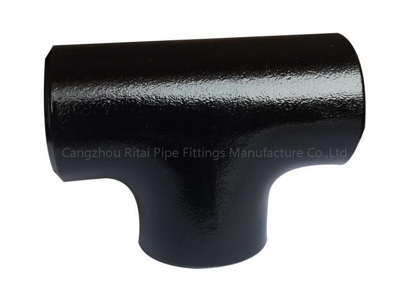 XS Sch 30 Threaded Eccentric Reducing Tee MS Equal Straight JIS2313