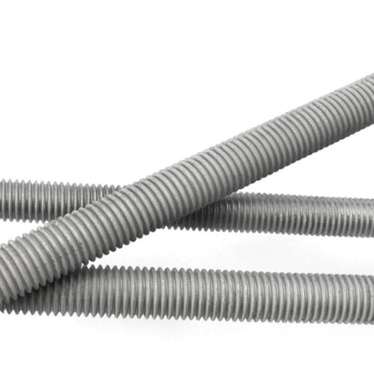 Industrial Carbon Steel Thread Rods Length 1m - 3m Customized Full Threaded Rod