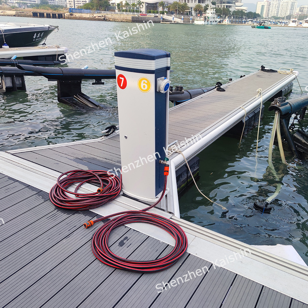 Aluminum Alloy Floating Pontoon Docks Marine Kayak Floating Dock Systems For Sale