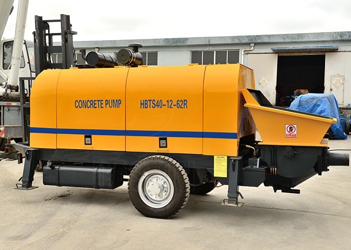 concrete trailer pump