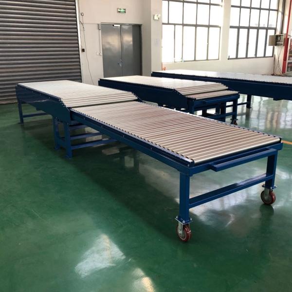 Package electric Powered Expandable Flexible Roller Conveyor