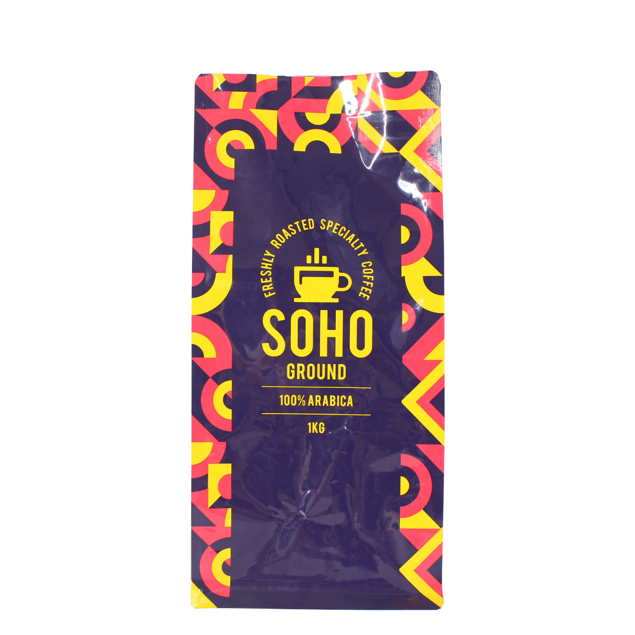 Glossy Printed Custom Plastic Zip Bags For Tools Packaging With Euro Hole