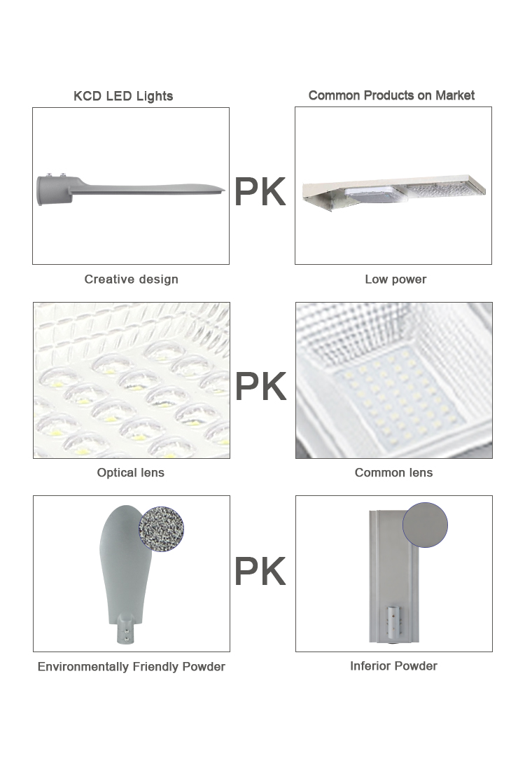 High Power solar street light Lumileds 20W 30W 50W 60W 120W 300W Solar Waterproof LED Solar Street Light