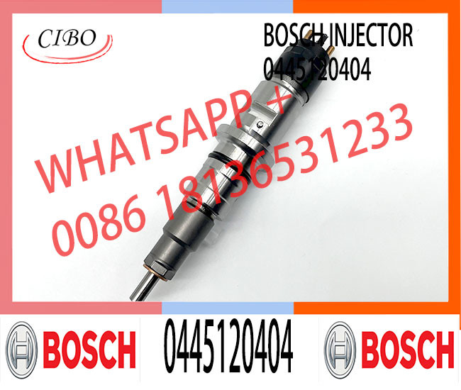 Diesel Excavator Engine Auto Parts Common Rail Fuel Injector 0445120404