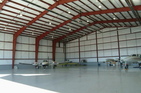 Portable Container Loading Metal Prefabricated H Steel Structural Airplane Hangar