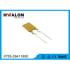 16V 8.9mm 40A Thermal Fuse Resettable PPTC in Yellow , Rectangular Shape