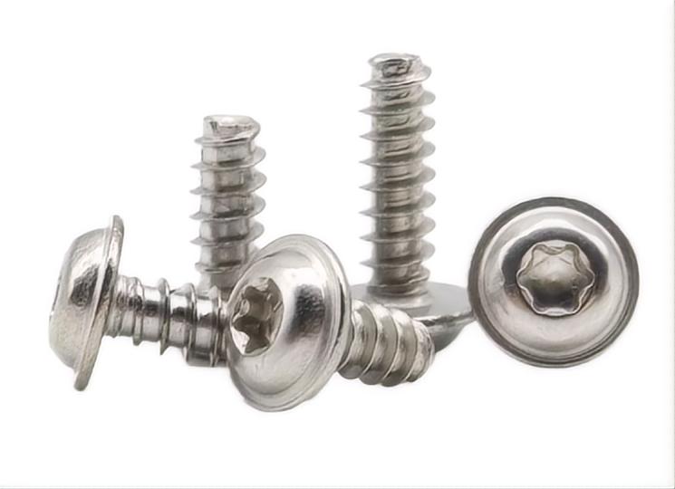 Black Torx Head Star Security Self Tapping Drilling Screw with Anti-Theft Function