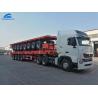 Buy cheap Tubeless Tire Flatbed Semi Trailer from wholesalers