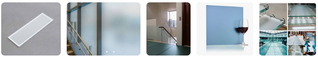 Anti reflection Frosted Glass