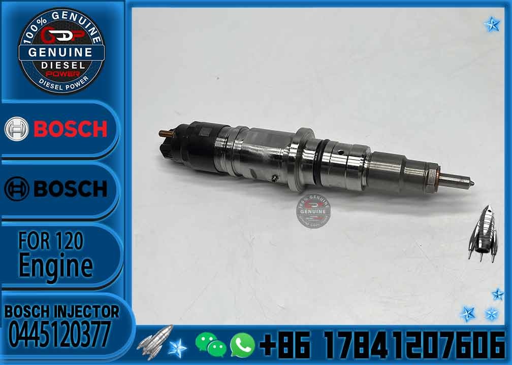 0445120377,0 445 120 377 Common Rail Fuel Injector for 5307809,C5307809 Diesel Injectors BO-S-CH Cum-mins IS-L5.9 Engine