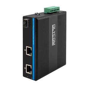 China Industrial Network Switch Gigabit Fiber Din Rail 6KV Surge IP40 Fanless Unmanaged on sale