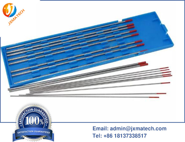 2.0mm Tungsten Welding Electrodes Wolfram Material Zirconium