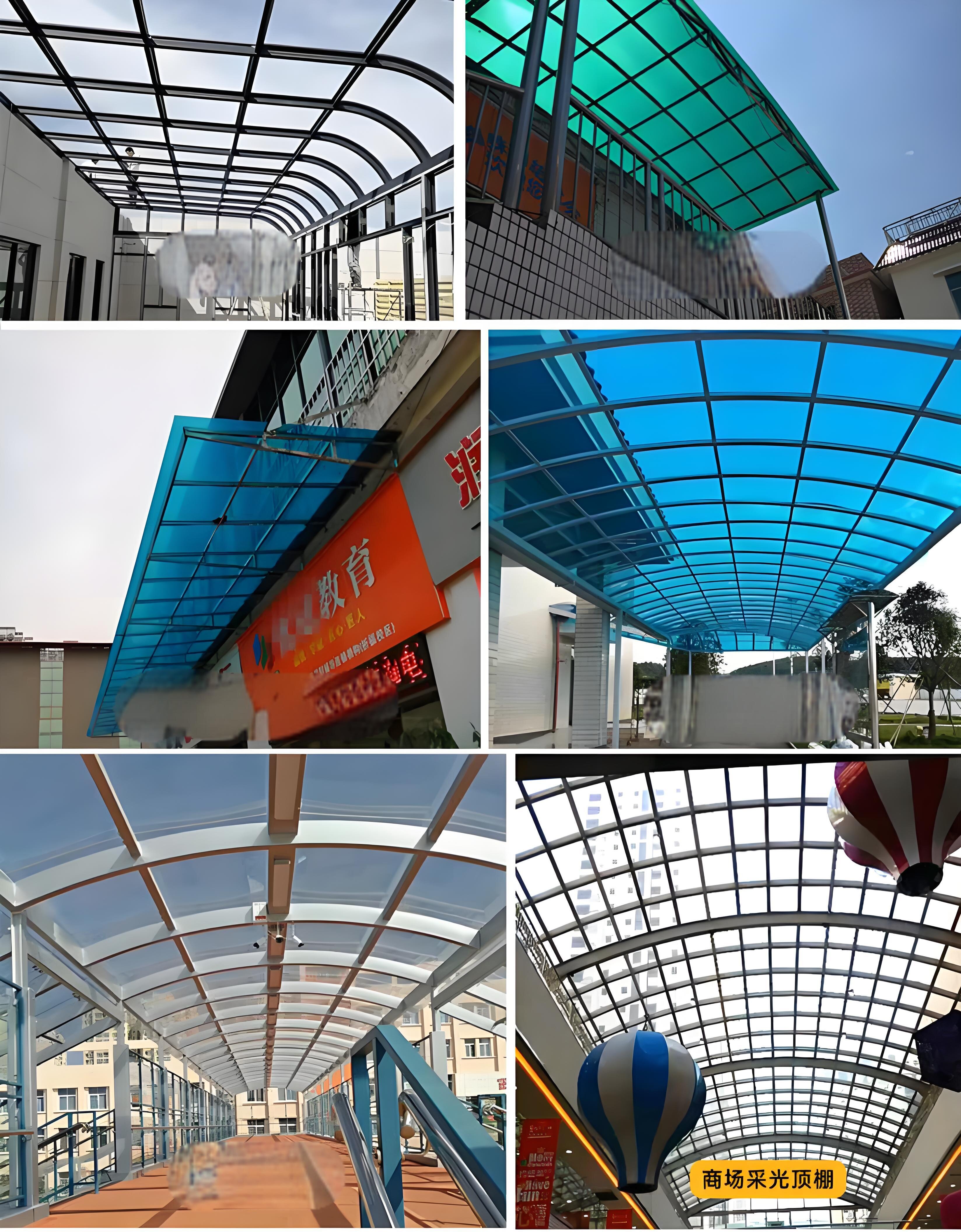 High-Performance 16mm Four-Layer Polycarbonate Sheet with Multi-Wall Design for Thermal Insulation and Impact Resistance