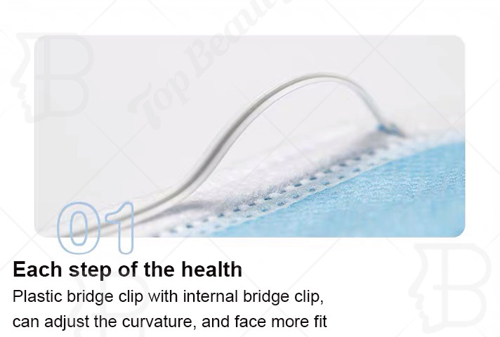 Adult 3 Ply Disposable Face Mask Non Woven Medical Mask With Ce Fda Approved