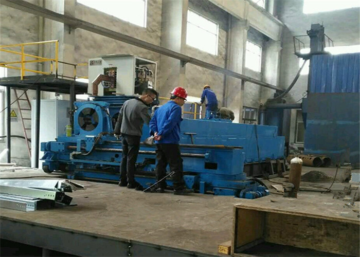 114mm Hot Pushing Induction Bending Machine 180 Elbows