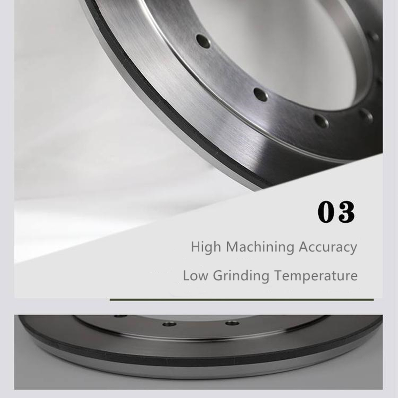 800mm Diamond CBN Grinding Wheel , Thrust Surface Crankshaft Grinding Wheel