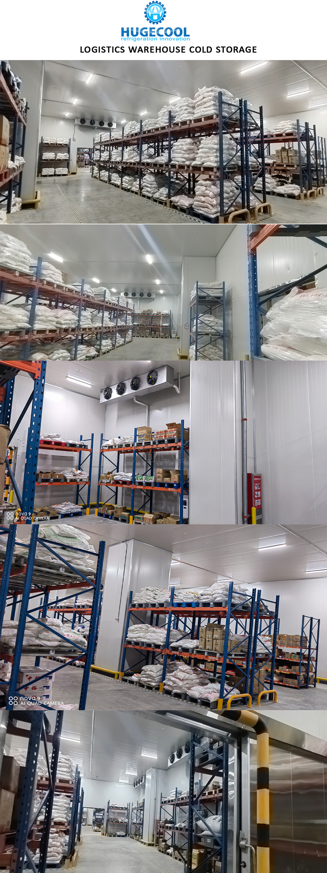 2000 CBM Logistics Storage Cold Room for the Philippines