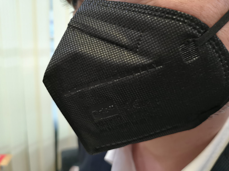 Men Women Folding FFP2 Protective Masks Meets PPE Standard CE 0370