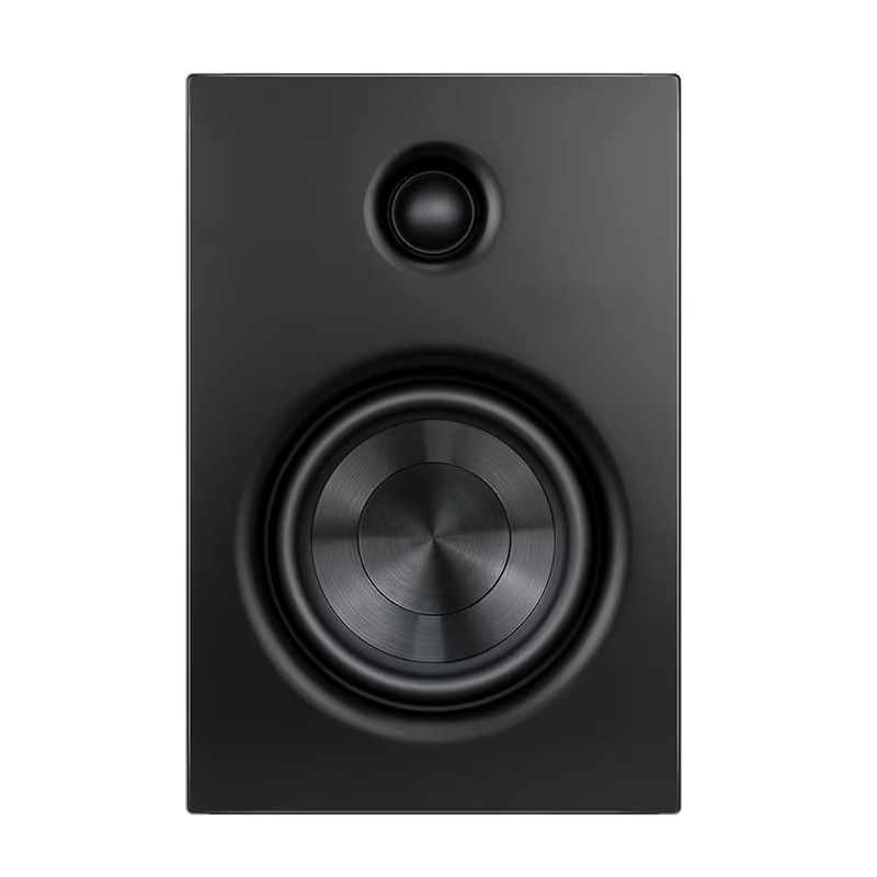 Wooden Enclosure Studio Monitor Speaker Bluetooth Powered Active Bookshelf Speakers 2.0