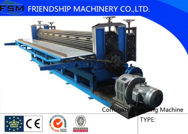 Quality Chain Transmission ISO Corrugated Roll Forming Machine Rotary Drum Type for sale