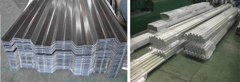 20m/Min High Speed Metal Steel Floor Deck Machine With Servo Following Cutting