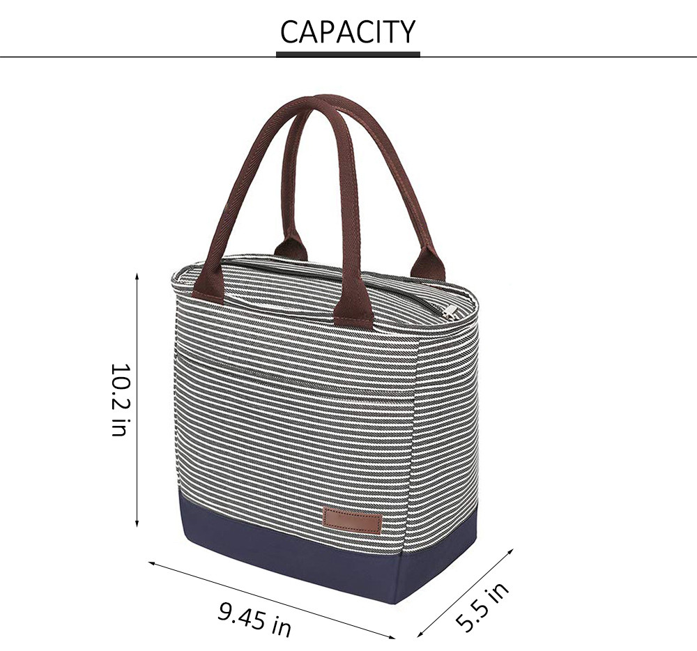 Waterproof Lightweight Large Insulated Lunch Tote