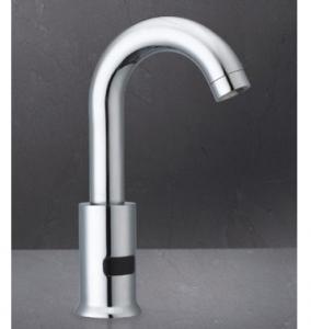 China Contemporary Brass Deck Mounted Automatic Sensor Faucet , Basin Infrared Sensor Faucet on sale