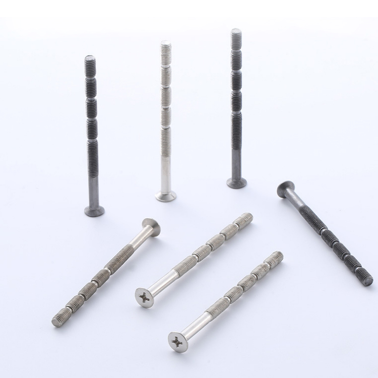 M3 M4 M5 Connecting Screw Countersunk Phillips Head Bamboo Screw For Door Handle