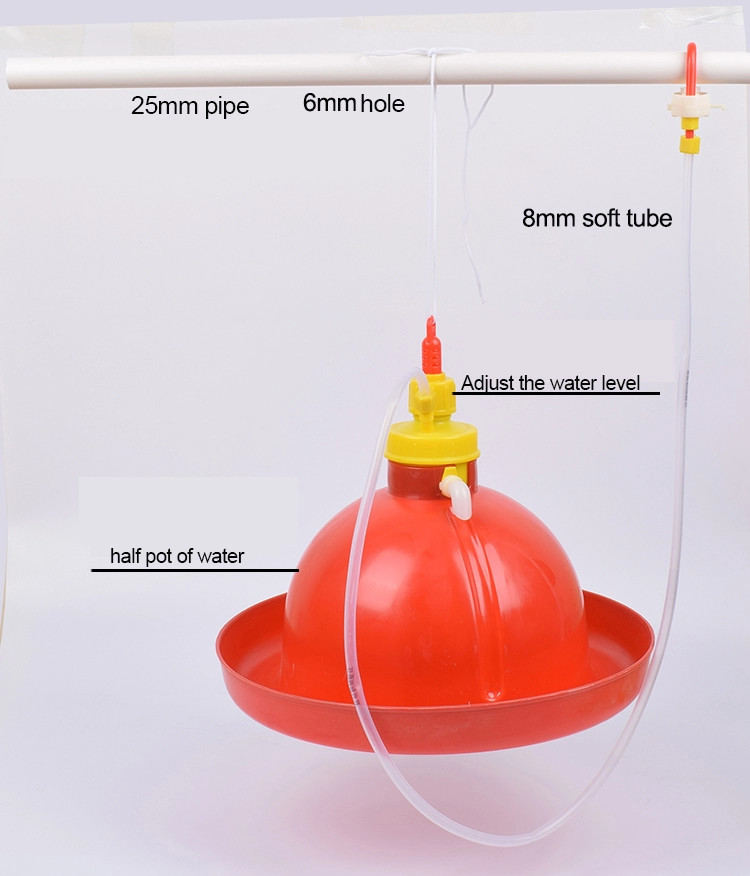 Automatic Plastic 830g Plasson Bell Drinker
