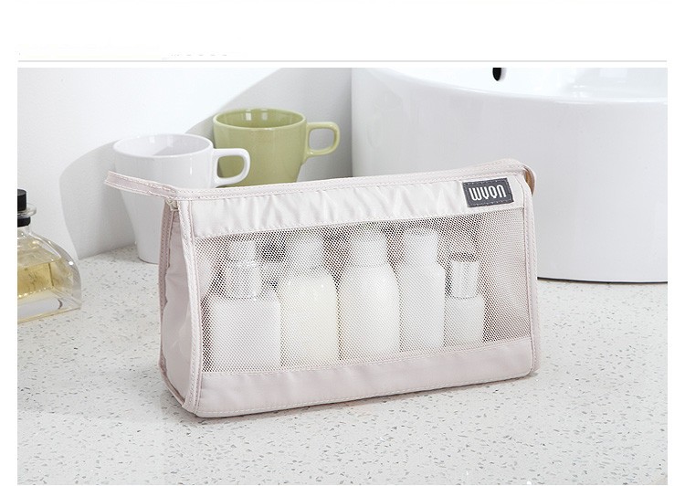 Custom Transparent Cosmetic Bag Cute Pouch Travel Bag Makeup Bag Zipper