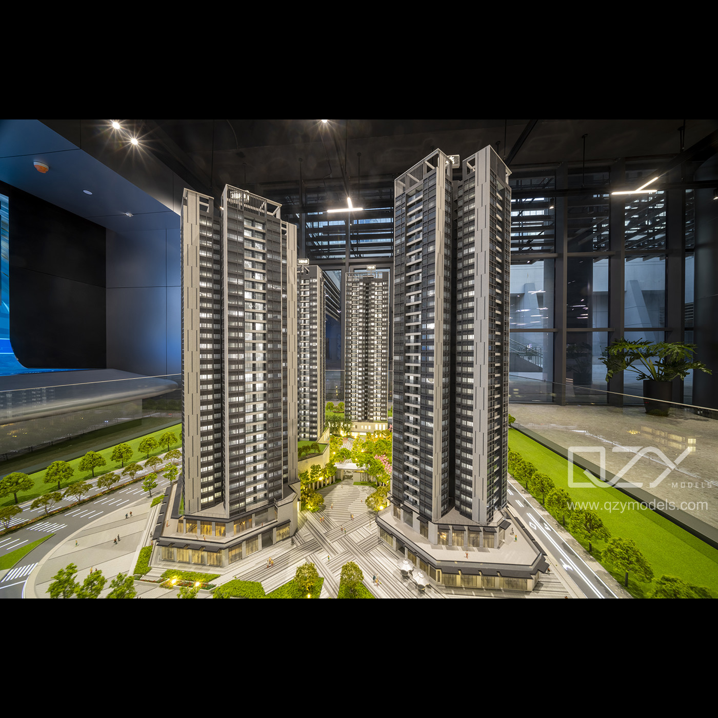 Shenzhen Talents Housing Group 1:150 Zihe Residence Model