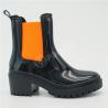 Buy cheap Anti Abrasion Black High Heel Ankle Boots , 40EU Ankle Rubber Boots Womens from wholesalers