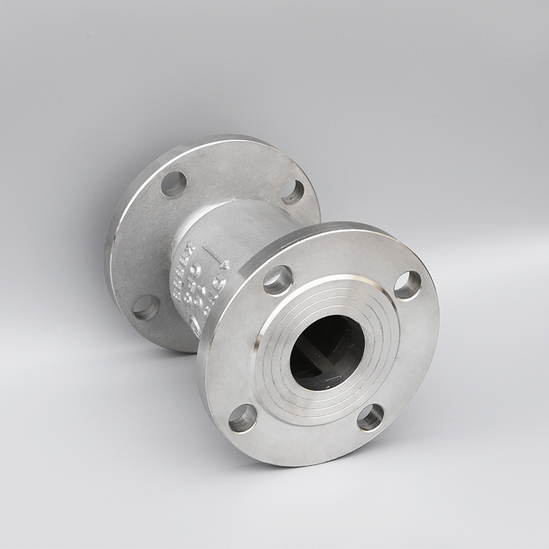 304/316 Stainless Steel Flanged Check Valve Vertical Check Valve Pipeline Anti-Backflow Valve