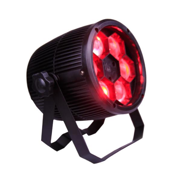 4in1 Aluminurm LED Mini Par Light 6pcs*10W RGBW Fix Bee Eye Effect