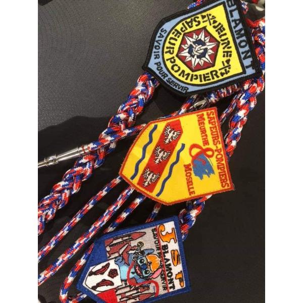 Hook And Loop PMS Embroidered Military Patches For Clothing