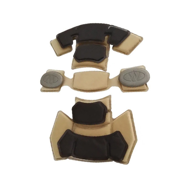 Non Toxic Tasteless Bicycle Helmet Padding Replacement Comfortable Smooth