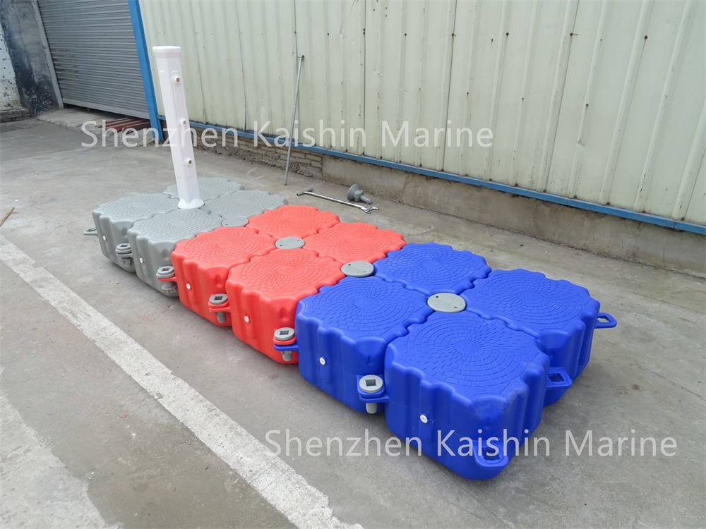 Jet Ski Dock Modular Floating Pontoon Cube Structure Featuring HDPE Plastic And EPS Foam