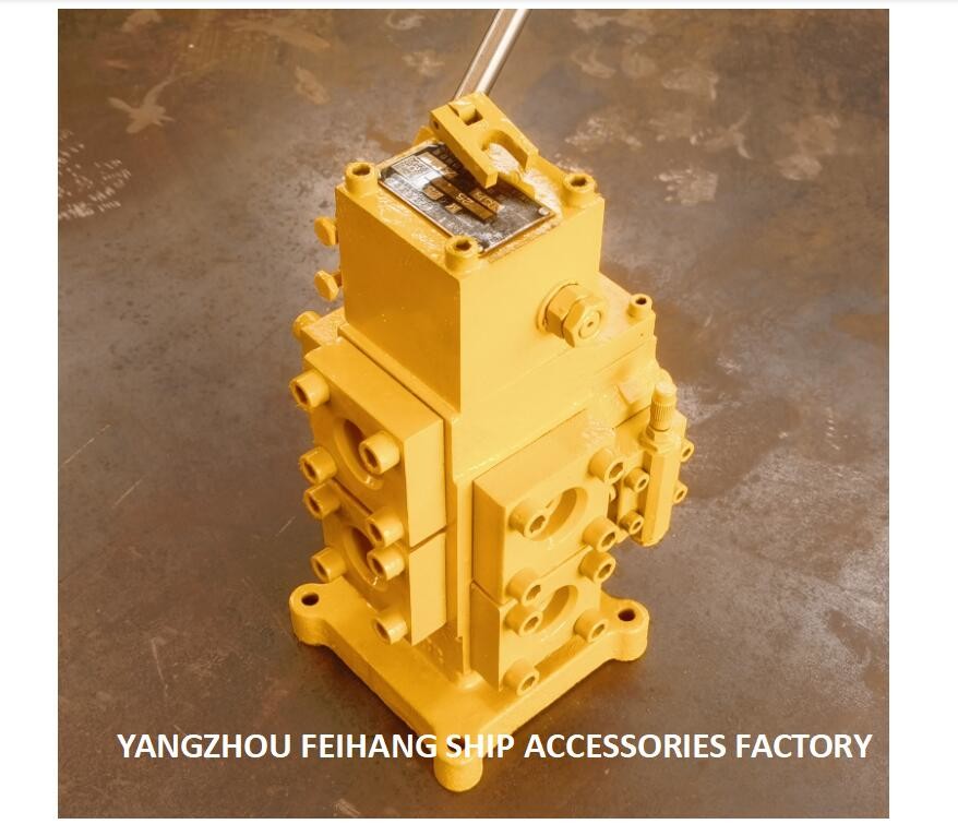 MANUAL PROPORTIONAL FLOW DIRECTIONAL BLOCK VALVE FOR SHIPS MODEL CSBF-G25