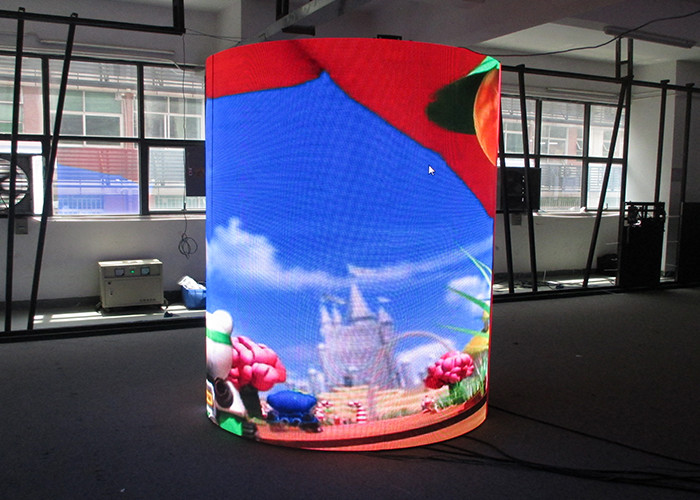 Curved P4 P5 320*160mm Indoor Full Color Led Display Irregular Shape