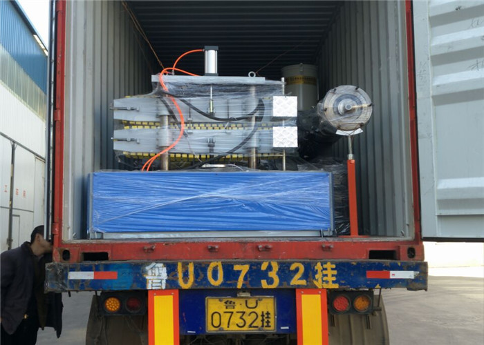 PC Plastic Sheet Extrusion Line , PP Sheet Machine Hollow Grid Board Production