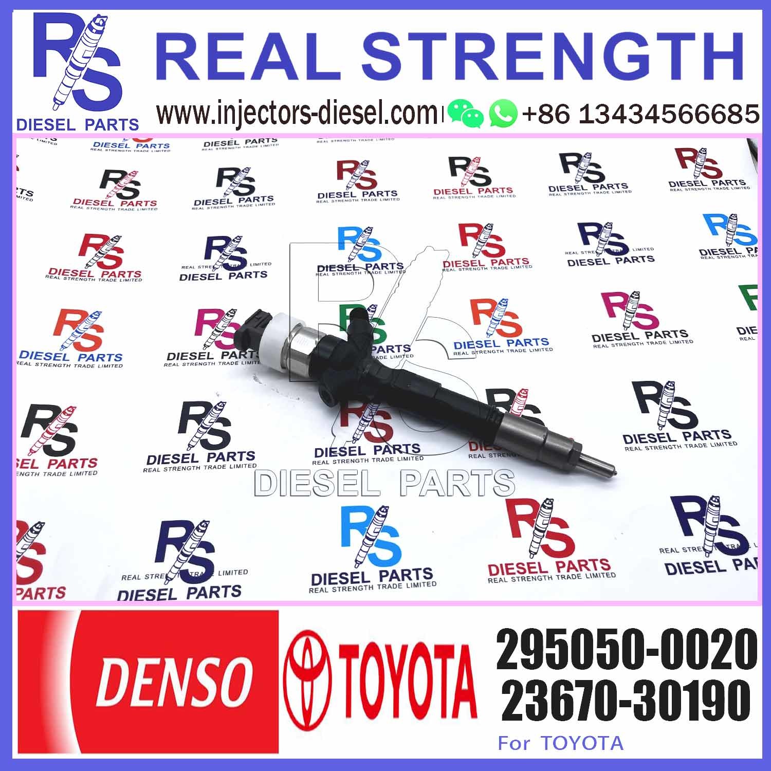 Diesel Common Rail Fuel Injector 03670-30190 295050-0020