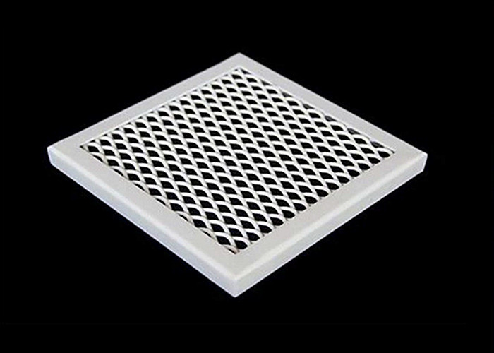 Expanded Type Decoration Aluminum Mesh Panel For Facade Cladding System 600X1000