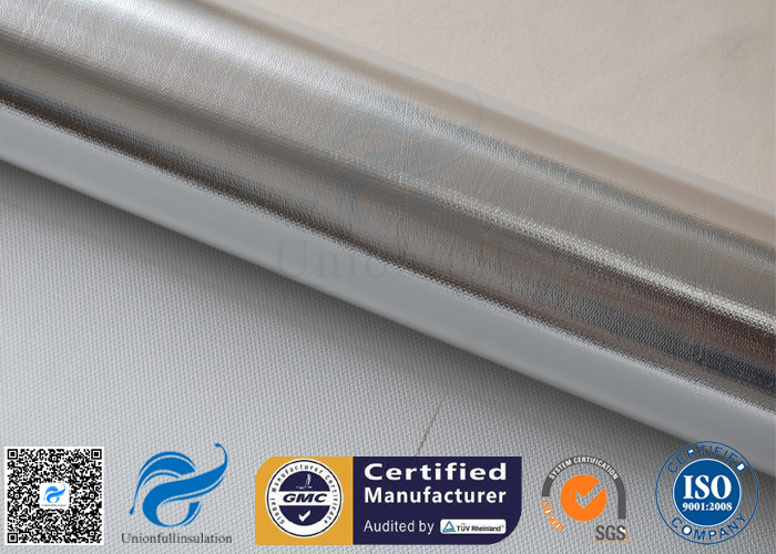 0.43mm Reflective Aluminium Foil Fabric Fibreglass 3732 480g/M2
