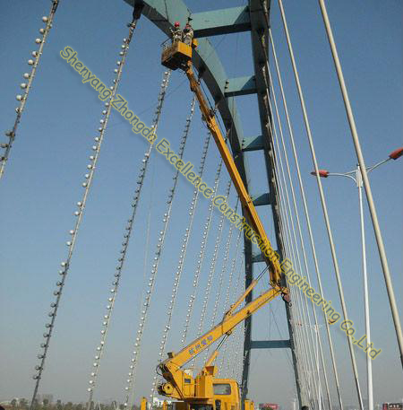 Steel structure bridge