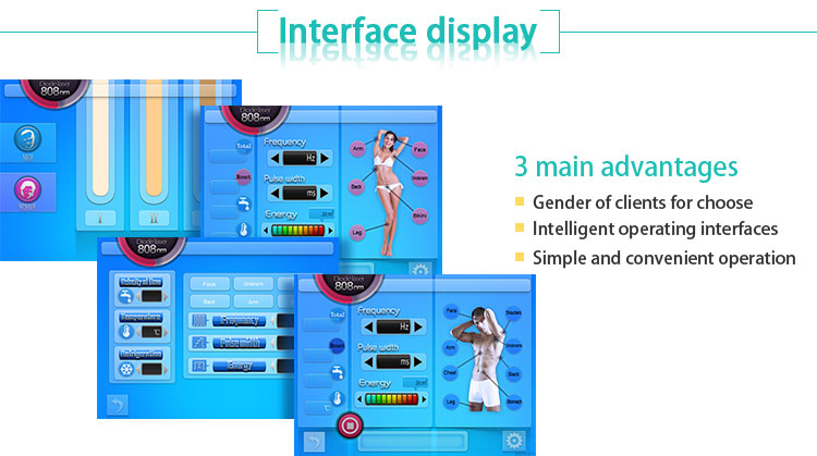 CE ISO Approved 2018 new permanent 808nm hair removal diode laser