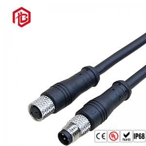 Buy cheap Black Nylon 8A Circular Waterproof Male Female Connector product