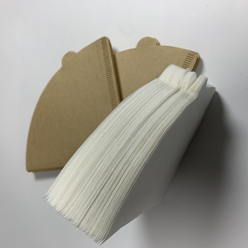 3-4 Cup Drip Cone Coffee Filter Unbleached Brown Tan Colored