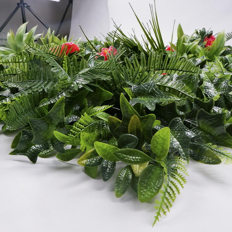 Factory Wholesale Price Grass Encryption Fake Plant Hedge Artificial Greenery Wall