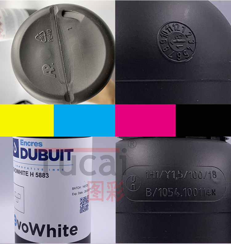 France Dubuit UV Inkjet Ink Water Based Eco Solvent For Ricoh Konica Toshiba Printhead